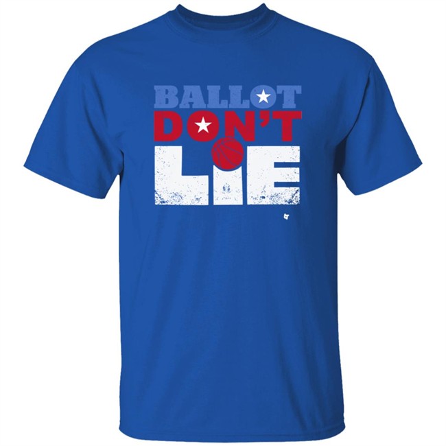 BreakingT Ballot Dont Lie Tee Shirt BreakingT Ballot Dont Lie Tee Shirt