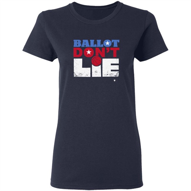 BreakingT Ballot Dont Lie Tee Shirt BreakingT Ballot Dont Lie Tee Shirt