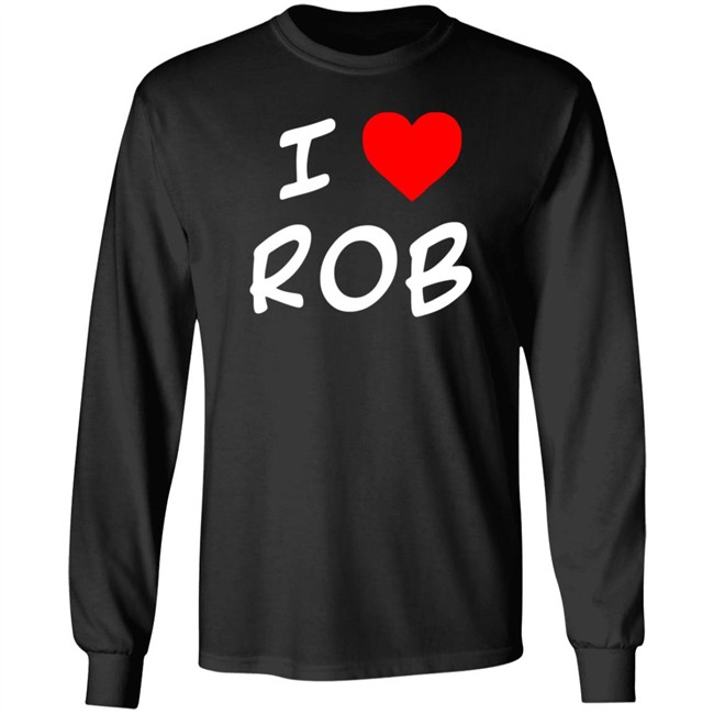 Boston Rob Shop Merch I Heart Rob Tee Shirt Boston Rob Shop Merch I Heart Rob Tee Shirt