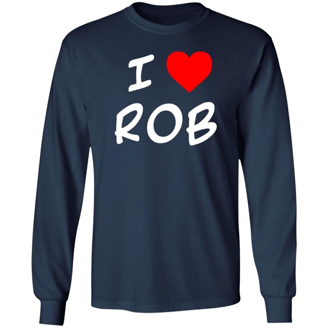 Boston Rob Shop Merch I Heart Rob Tee Shirt Boston Rob Shop Merch I Heart Rob Tee Shirt