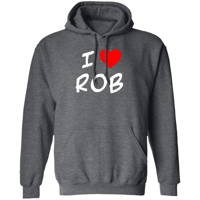 Boston Rob Shop Merch I Heart Rob Tee Shirt Boston Rob Shop Merch I Heart Rob Tee Shirt