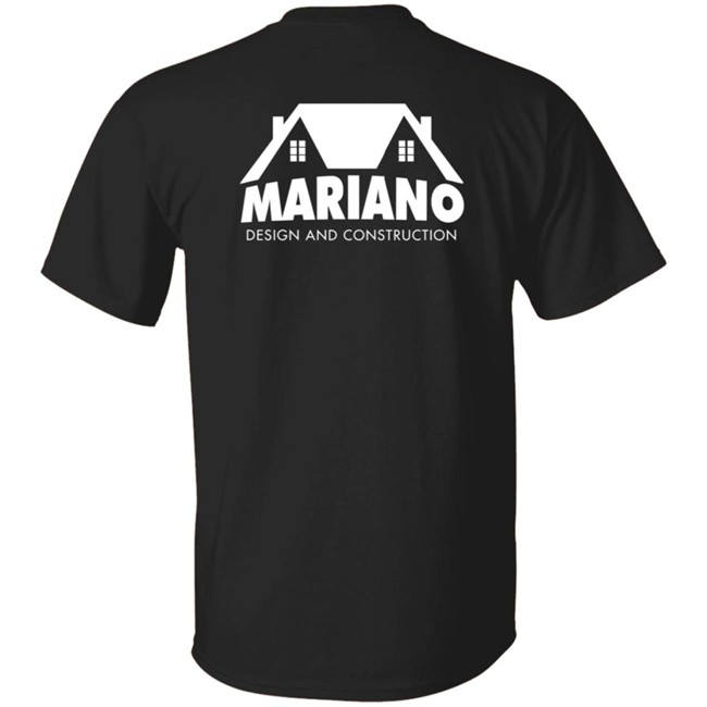 Mariano Construction Navy Tee Shirt Mariano Construction Navy Tee Shirt