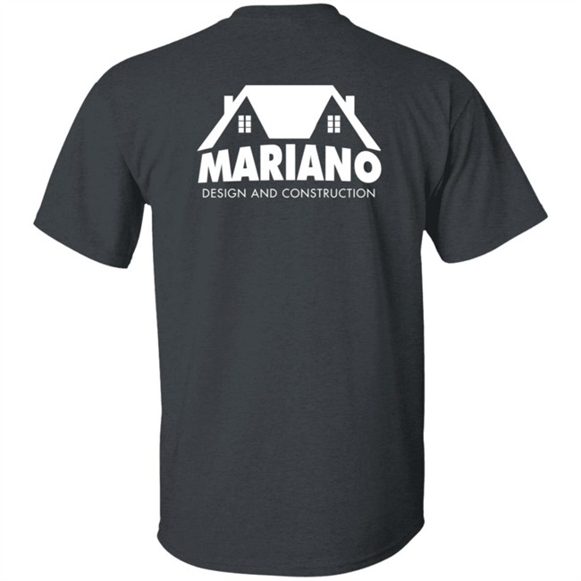 Mariano Construction Navy Tee Shirt Mariano Construction Navy Tee Shirt