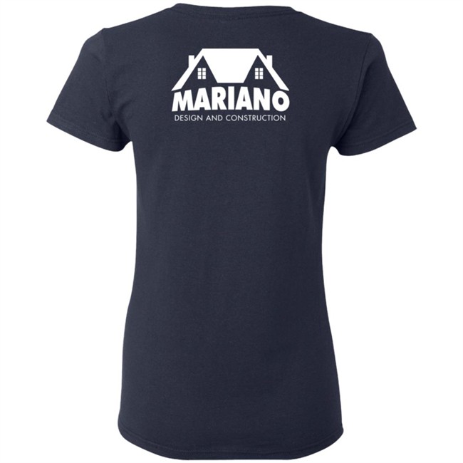 Mariano Construction Navy Tee Shirt Mariano Construction Navy Tee Shirt