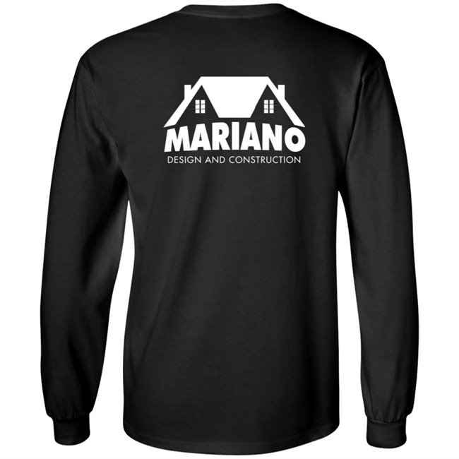 Mariano Construction Navy Tee Shirt Mariano Construction Navy Tee Shirt