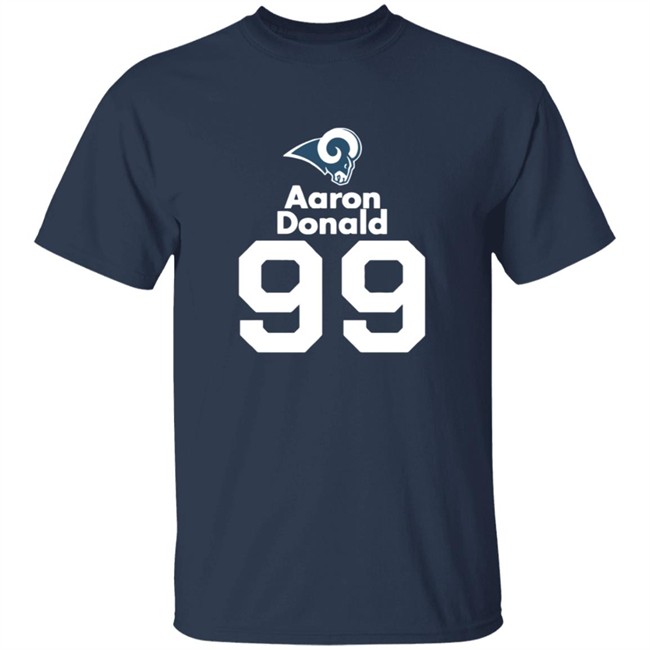 Los Angeles Rams Aaron Donald No T Shirt Los Angeles Rams Aaron Donald No T Shirt