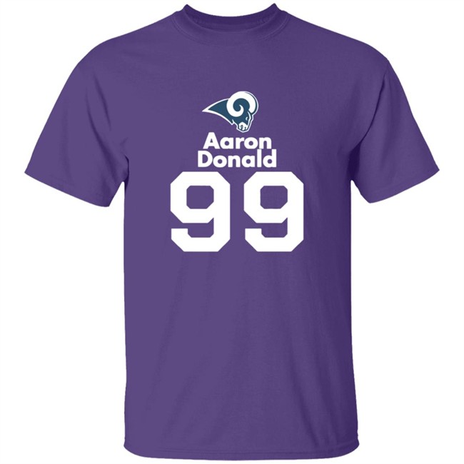 Los Angeles Rams Aaron Donald No T Shirt Los Angeles Rams Aaron Donald No T Shirt