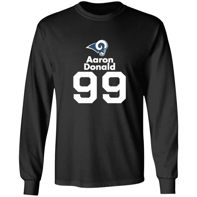 Los Angeles Rams Aaron Donald No T Shirt Los Angeles Rams Aaron Donald No T Shirt