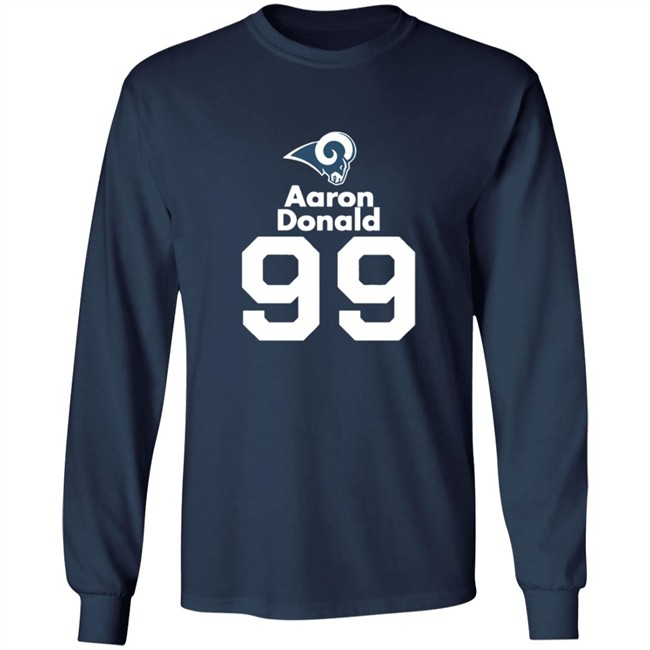 Los Angeles Rams Aaron Donald No T Shirt Los Angeles Rams Aaron Donald No T Shirt