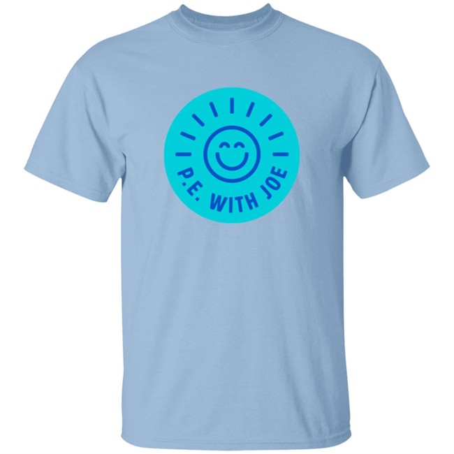Joe Wicks T Shirts Pe With Joe T Shirts P.E With Joe Large Logo Tee Joe Wicks T Shirts Pe With Joe T Shirts P.E With Joe Large Logo Tee