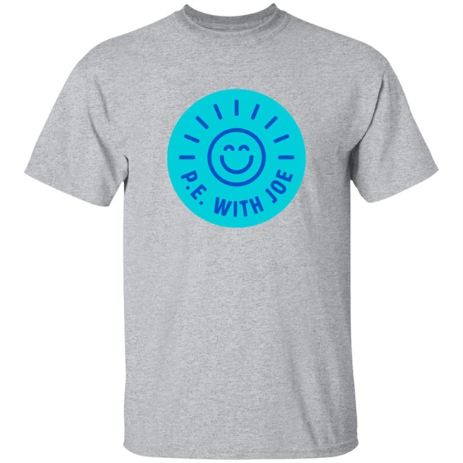 Joe Wicks T Shirts Pe With Joe T Shirts P.E With Joe Large Logo Tee Joe Wicks T Shirts Pe With Joe T Shirts P.E With Joe Large Logo Tee