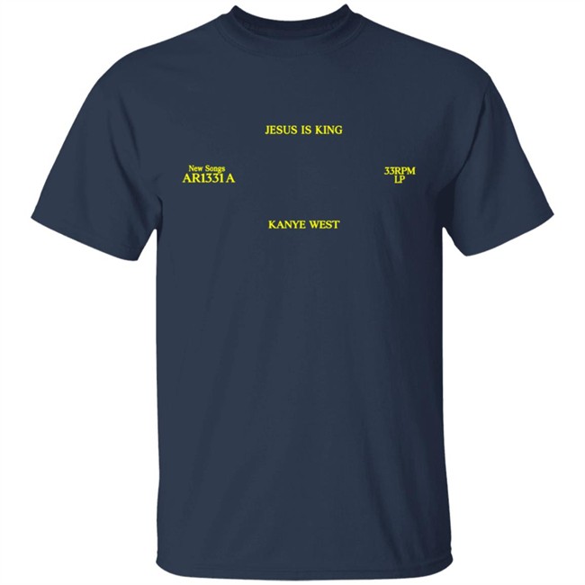 JESUS IS KING MERCH VINYL II T SHIRT JESUS IS KING MERCH VINYL II T SHIRT