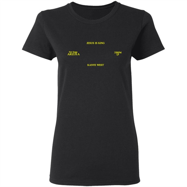 JESUS IS KING MERCH VINYL II T SHIRT JESUS IS KING MERCH VINYL II T SHIRT