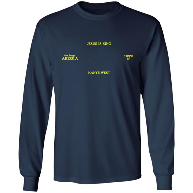 JESUS IS KING MERCH VINYL II T SHIRT JESUS IS KING MERCH VINYL II T SHIRT