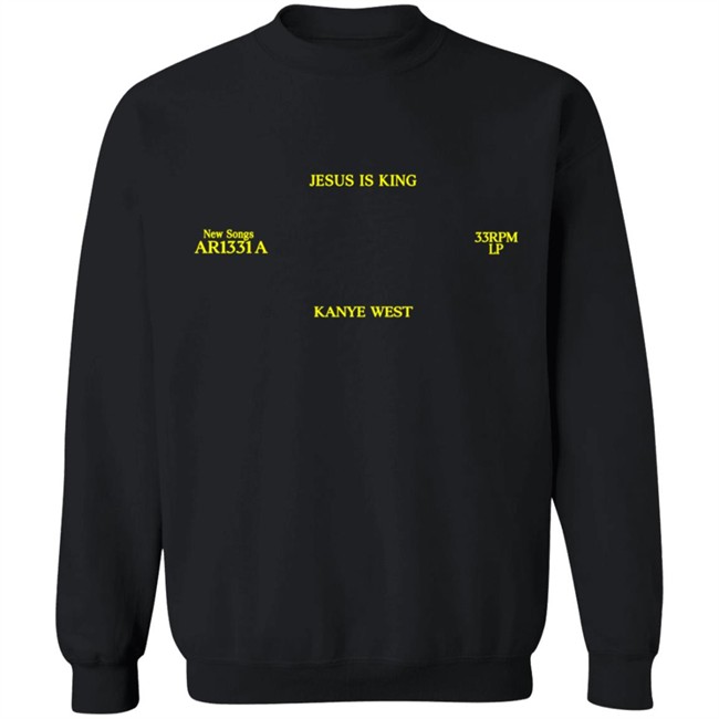 JESUS IS KING MERCH VINYL II T SHIRT JESUS IS KING MERCH VINYL II T SHIRT