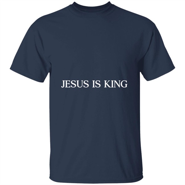 JESUS IS KING MERCH NAVY CREWNECK CHICAGO JESUS IS KING MERCH NAVY CREWNECK CHICAGO