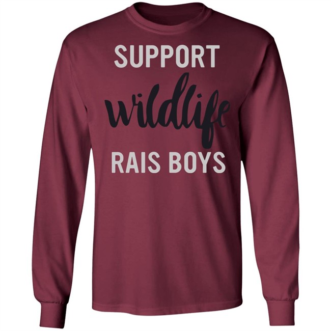 Boy Mom Shirt Support Wildlife Raise Boys Gray T Shirts Boy Mom Shirt Support Wildlife Raise Boys Gray T Shirts