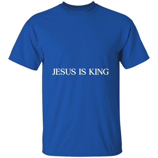 JESUS IS KING MERCH NAVY CREWNECK CHICAGO JESUS IS KING MERCH NAVY CREWNECK CHICAGO