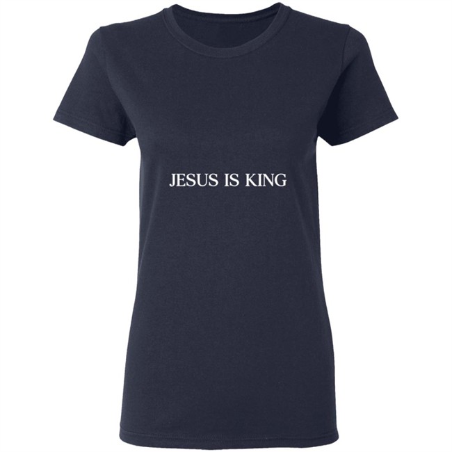 JESUS IS KING MERCH NAVY CREWNECK CHICAGO JESUS IS KING MERCH NAVY CREWNECK CHICAGO