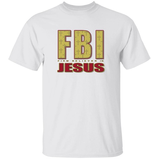 FBI Jesus Shirt Vintage Jesus FBI T shirt