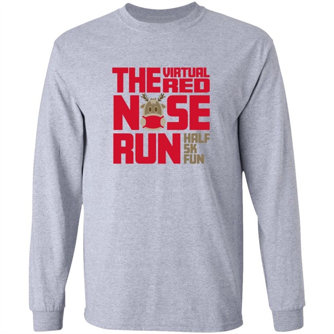 Red Nose Run Half Marathon 5K Tee Shirt Red Nose Run Half Marathon 5K Tee Shirt