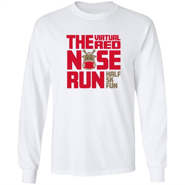 Red Nose Run Half Marathon 5K Tee Shirt Red Nose Run Half Marathon 5K Tee Shirt