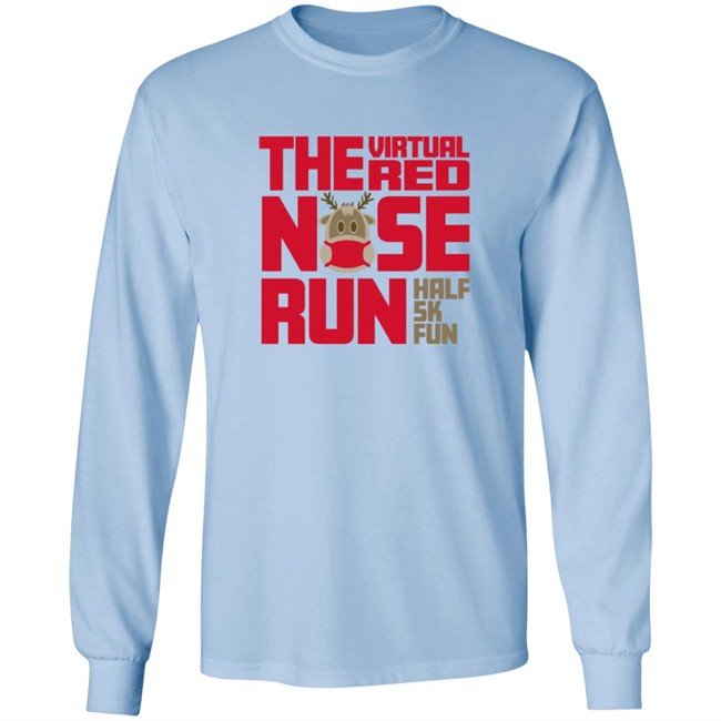 Red Nose Run Half Marathon 5K Tee Shirt Red Nose Run Half Marathon 5K Tee Shirt
