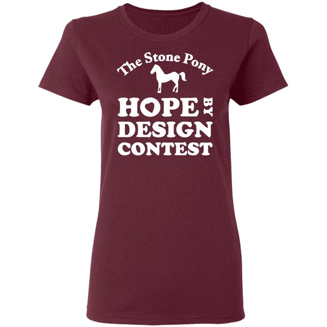 The Stony Pony Hope By Design Contest Black Shirt The Stony Pony Hope By Design Contest Black Shirt