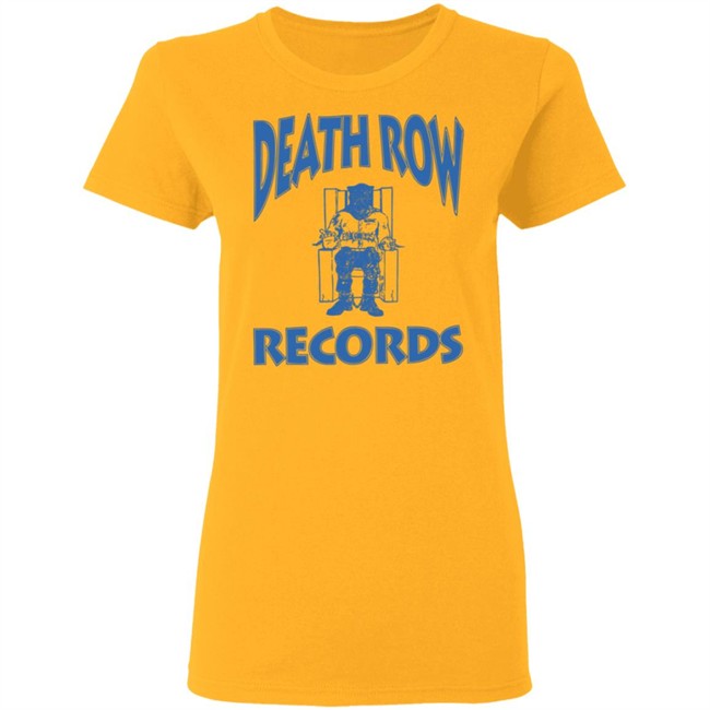 Ripple Junction Death Row Records Airbrush Tee Blue Logo Shirt white T Shirt Ripple Junction Death Row Records Airbrush Tee Blue Logo Shirt white T Shirt