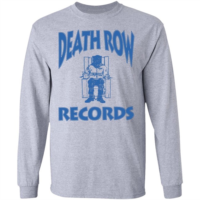 Ripple Junction Death Row Records Airbrush Tee Blue Logo Shirt white T Shirt Ripple Junction Death Row Records Airbrush Tee Blue Logo Shirt white T Shirt