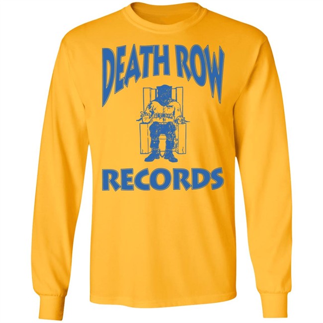 Ripple Junction Death Row Records Airbrush Tee Blue Logo Shirt white T Shirt Ripple Junction Death Row Records Airbrush Tee Blue Logo Shirt white T Shirt