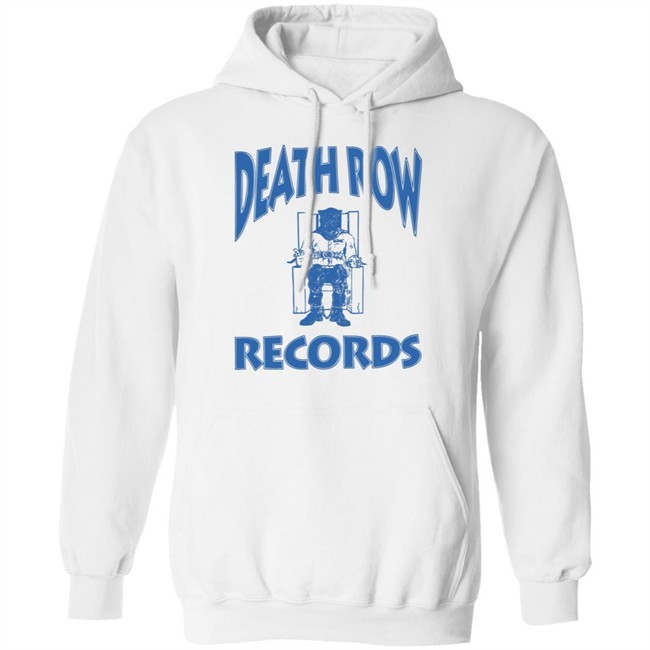 Ripple Junction Death Row Records Airbrush Tee Blue Logo Shirt white T Shirt Ripple Junction Death Row Records Airbrush Tee Blue Logo Shirt white T Shirt