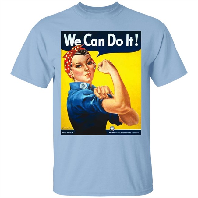 Rosie the Riveter We Can Do It White T-shirt Rosie the Riveter We Can Do It White T-shirt