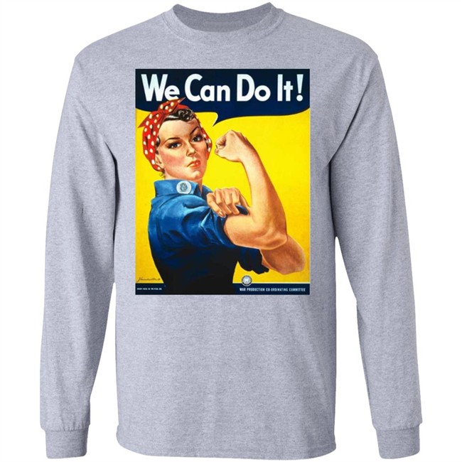 Rosie the Riveter We Can Do It White T-shirt Rosie the Riveter We Can Do It White T-shirt