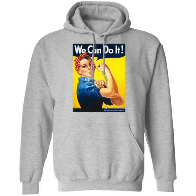 Rosie the Riveter We Can Do It White T-shirt Rosie the Riveter We Can Do It White T-shirt