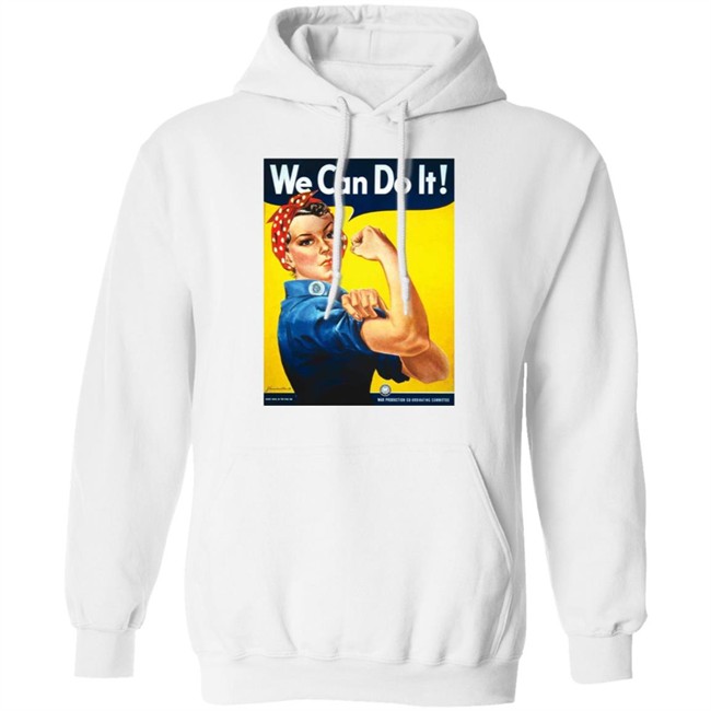 Rosie the Riveter We Can Do It White T-shirt Rosie the Riveter We Can Do It White T-shirt