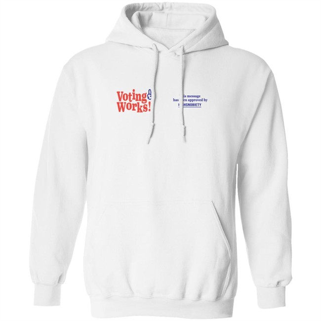 Highsnobiety Merch Voting Works 2020 T Shirt Highsnobiety Merch Voting Works 2020 T Shirt
