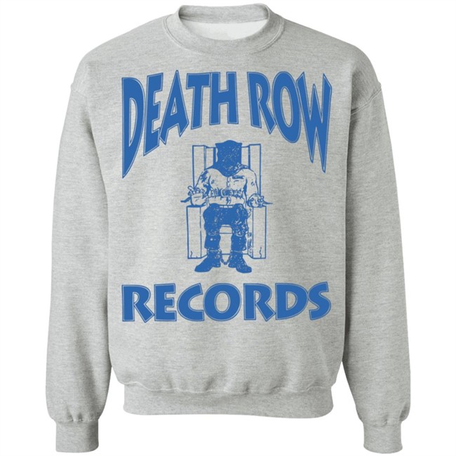 Ripple Junction Death Row Records Airbrush Tee Blue Logo Shirt white T Shirt Ripple Junction Death Row Records Airbrush Tee Blue Logo Shirt white T Shirt