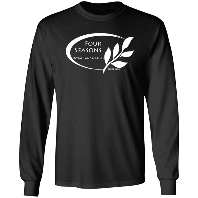 Four Seasons Total Landscaping Green Shirt Four Seasons Total Landscaping Green Shirt