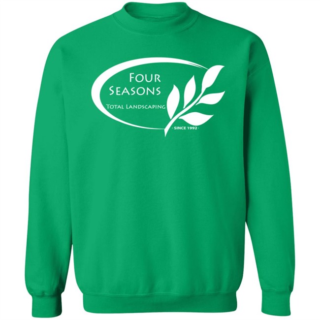 Four Seasons Total Landscaping Green Shirt Four Seasons Total Landscaping Green Shirt