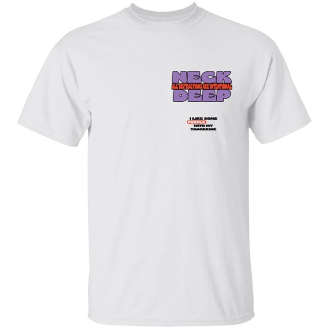 Neck Deep Merch Store High Tangerine Shirt