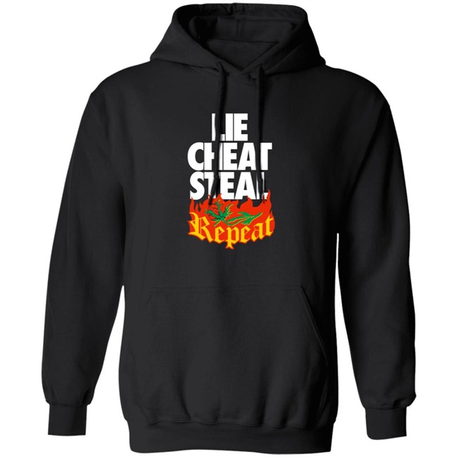 Pro Wrestling Merch Lie Cheat Steal Repeat Shirt Pro Wrestling Merch Lie Cheat Steal Repeat Shirt