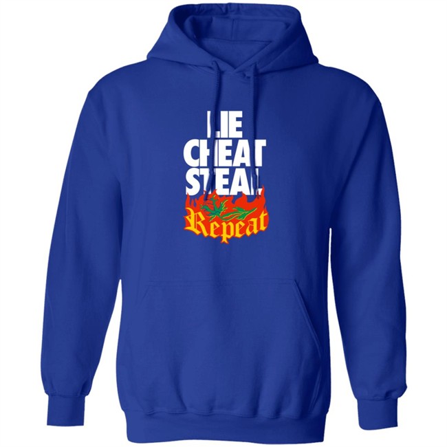 Pro Wrestling Merch Lie Cheat Steal Repeat Shirt Pro Wrestling Merch Lie Cheat Steal Repeat Shirt