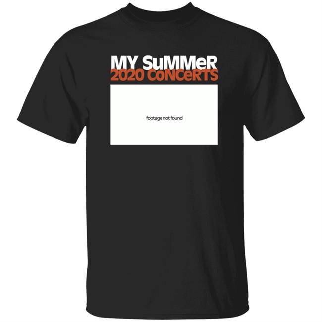 Consequence Shop Summer 2020 Concert Tee Shirt
