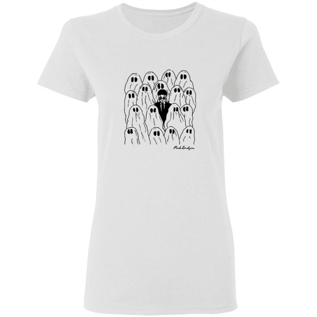 Phoebe Bridgers Merch Ghost White T Shirt Phoebe Bridgers Merch Ghost White T Shirt