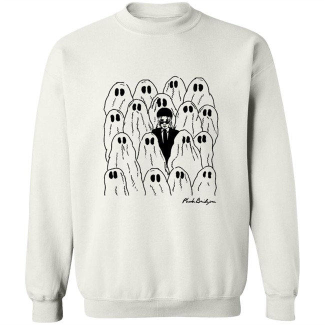 Phoebe Bridgers Merch Ghost White T Shirt Phoebe Bridgers Merch Ghost White T Shirt