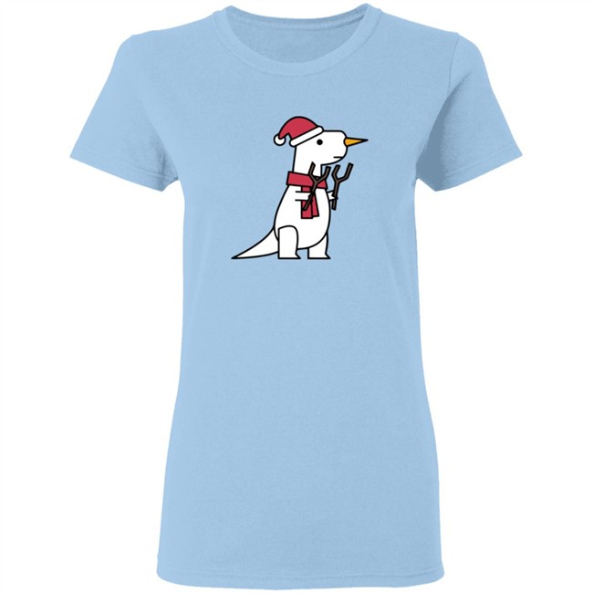 Shop Dinosaur Merch Store Snowman T Rex SweatShirt Shop Dinosaur Merch Store Snowman T Rex SweatShirt