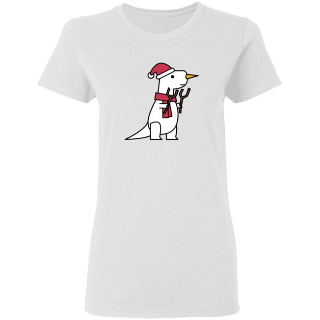 Shop Dinosaur Merch Store Snowman T Rex SweatShirt Shop Dinosaur Merch Store Snowman T Rex SweatShirt