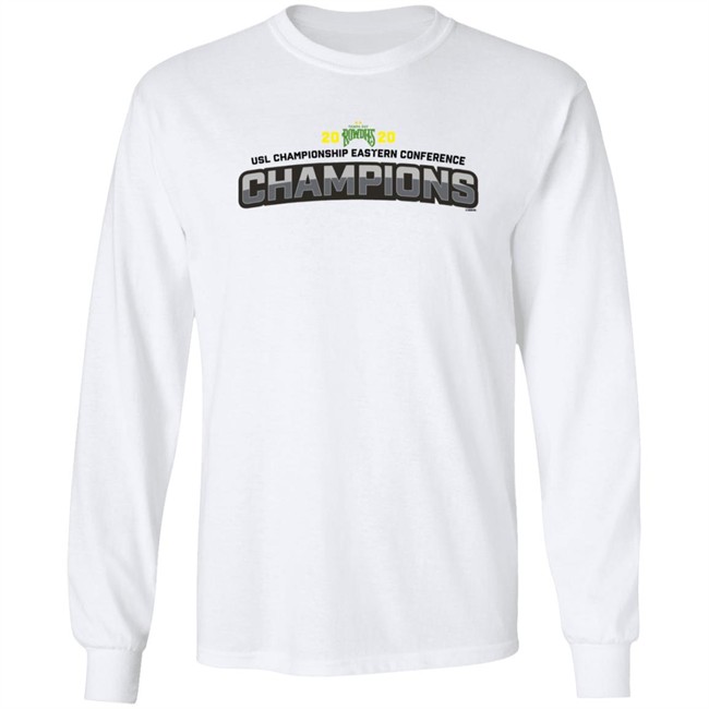 2020 Tampa Bay Rowdies Eastern Champion Tee Shirt 2020 Tampa Bay Rowdies Eastern Champion Tee Shirt