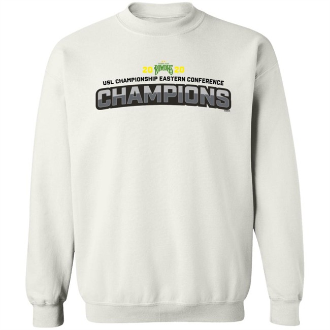 2020 Tampa Bay Rowdies Eastern Champion Tee Shirt 2020 Tampa Bay Rowdies Eastern Champion Tee Shirt